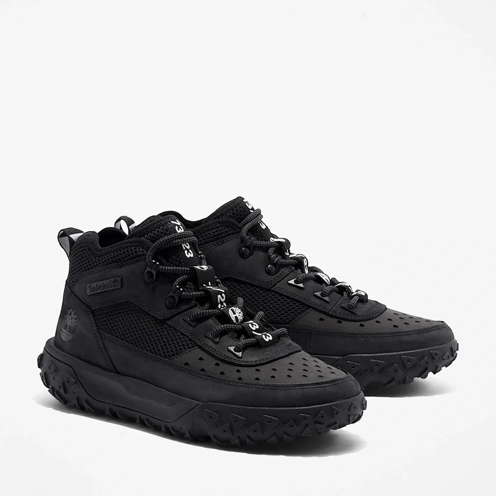 Timberland Men's Greenstride™ Motion 6 Mid Sneaker Trainer Men in Black size 11 - Picture 8 of 10